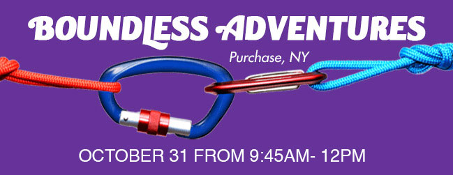Boundless Adventures - October 31 from 9:45am to 12pm